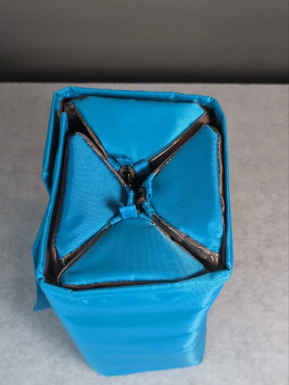 Turquoise Set of 2 Cosmetic Travel Bag Joy Mangano NEW